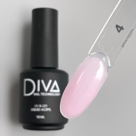 DIVA   Жидкий полигель  15мл  LIQUID ACRYL   #04 оптом