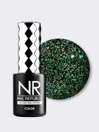NAIL REPUBLIC   Гель-лак светоотражающий   10мл   Bright Flash   #1090 оптом