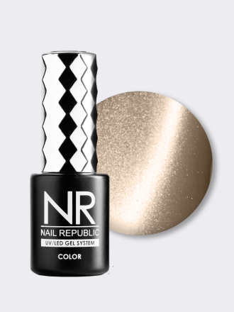 NAIL REPUBLIC   Satin CAT #140   10мл   Гель-лак кошачий глаз оптом