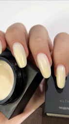 ALTA NIVELO   Gel Black СГУЩЕНОЕ МОЛОКО   15г   Гель для моделирования средне-жидкий