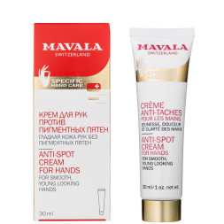 Mavala Крем против пигментных пятен Anti-Blemish Cream for hands 30ml 9092814