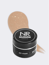 NAIL REPUBLIC   Gel GOLDEN NUDE   #291   15г   Гель  для моделирования средне-жидкий с шиммером