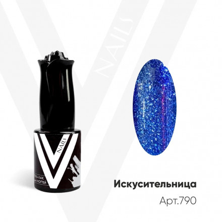 VOGUE NAILS   Гель-лак фольгированный  10мл  ИСКУСИТЕЛЬНИЦА оптом