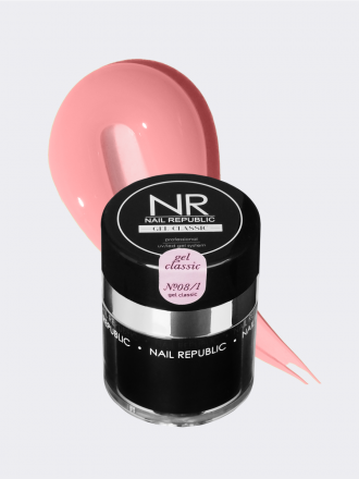 NAIL REPUBLIC   Гель  для моделирования жидкий   Gel   CLASSIC   #08/1   30г (с помпой) оптом