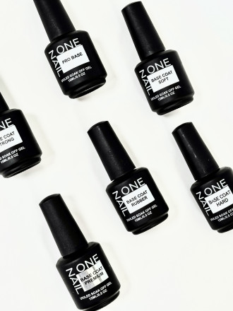 ONE NAIL   Base RUBBER   15мл   База прозрачная средне-густая  (для подложки) оптом