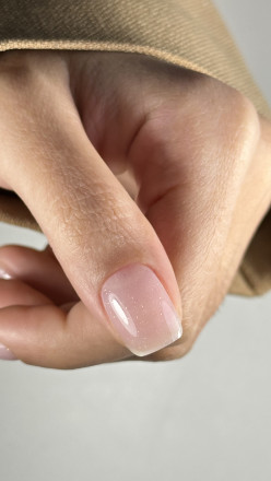 NAIL REPUBLIC   Gel GOLDEN NUDE   #293   15г   Гель  для моделирования средне-жидкий с шиммером оптом