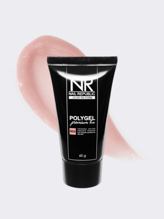 NAIL REPUBLIC   Полигель камуфлирующий   PolyGel PREMIUM LINE   #03   60г оптом