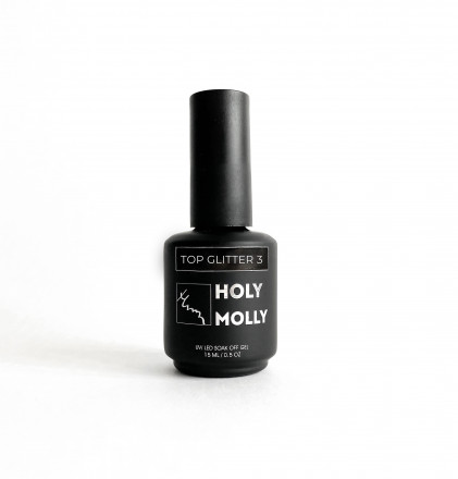 HOLY MOLLY   Топ без л/с   Top   GLITTER 3   15мл оптом