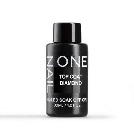 ONE NAIL   Топ без л/с с UV-фильтром  Top   DIAMOND  (бутылка)   30мл оптом