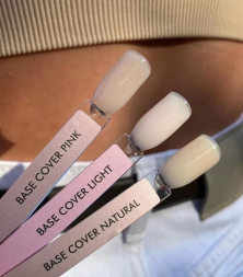 ONE NAIL   Base COVER PINK  30мл (шайба)   База камуфлирующая эластичная  (легкие в снятии)