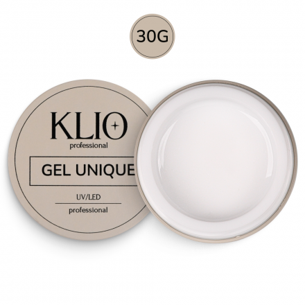 KLIO   Гель для моделирования Unique gel   №09  IVORY WHITE   30г оптом