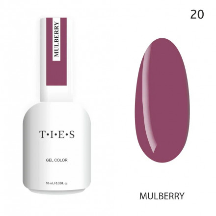 TIES   Гель-лак  10мл  MULLBERRY   #020 оптом