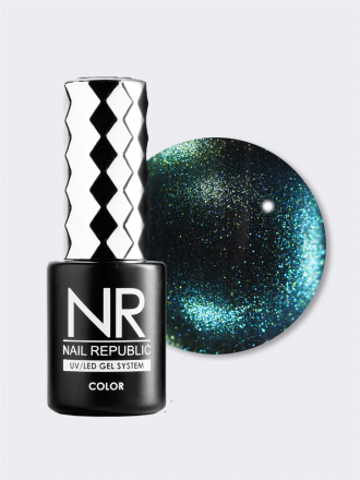 NAIL REPUBLIC   Гель-лак кошачий глаз   10мл   3D CAT   #028 оптом