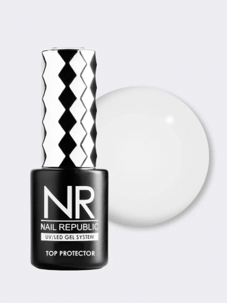 NAIL REPUBLIC   Топ цветной   10мл   Top PROTECTOR   #26   Milk оптом