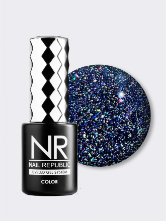 NAIL REPUBLIC   Гель-лак светоотражающий   10мл   Bright Flash   #1094 оптом