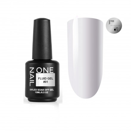 ONE NAIL   Гель для укрепления   Fluid gel   #01   15мл оптом