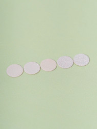 ALGEBRA BEAUTY SOFT WHITE Тонкие M (20мм) #150 (50шт) Сменные файлы для педикюрного диска без подложки