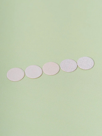 ALGEBRA BEAUTY   SOFT WHITE   Тонкие   M (20мм)   #150   (50шт)   Сменные файлы  для педикюрного диска без подложки оптом