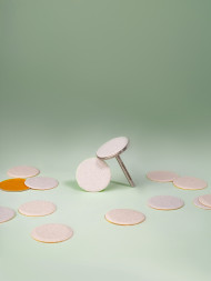 ALGEBRA BEAUTY SOFT WHITE Тонкие M (20мм) #150 (50шт) Сменные файлы для педикюрного диска без подложки