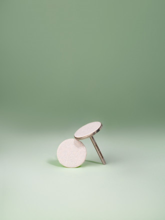 ALGEBRA BEAUTY   SOFT WHITE   Тонкие   M (20мм)   #150   (50шт)   Сменные файлы  для педикюрного диска без подложки оптом