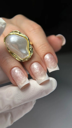 NAIL REPUBLIC   #696   Pearl Nude Cat   10мл   Гель-лак кошачий глаз перламутровый оптом