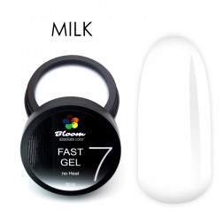 BLOOM Gel FAST #07 50мл Гель для моделирования молочный