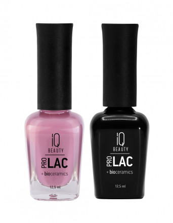 IQ BEAUTY   Лак для ногтей с биокерамикой   12,5мл   Prolac PURPLE LAVENDER   #018 оптом