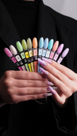 NAIL REPUBLIC   Гель  для моделирования самовыравнивающийся молочный   Gel   Classic CANDY   #70   15г оптом