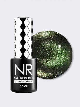 NAIL REPUBLIC   Гель-лак кошачий глаз   10мл   3D CAT   #031 оптом