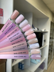 ONE NAIL   Base COVER #03  30мл (шайба)   База камуфлирующая эластичная  (легкие в снятии)