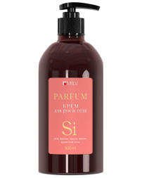 MILV   Cream PARFUM Si 540   500мл   Крем для рук и тела парфюмированный восстанавливающий с маслом авокадо