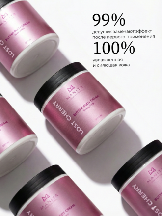 MANITA   Butter Body Cream LOST CHERRY   500мл   Крем-масло парфюмированное  для рук и тела   {8396} оптом
