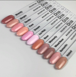 DIVA   Гель для моделирования  30мл  Builder gel   ROSE   (СНЯТО)