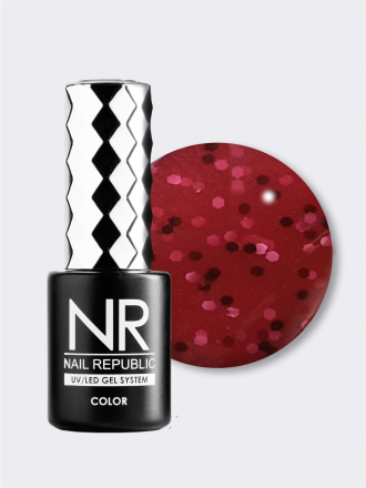 NAIL REPUBLIC   Гель-лак с вкраплениями   10мл   Stone Crumb   #708 оптом