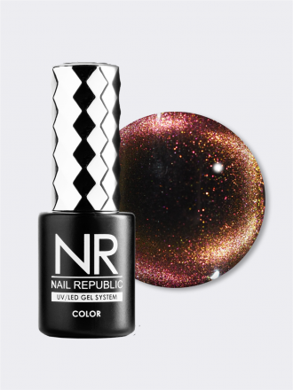 NAIL REPUBLIC   Гель-лак кошачий глаз   10мл   3D CAT   #033 оптом