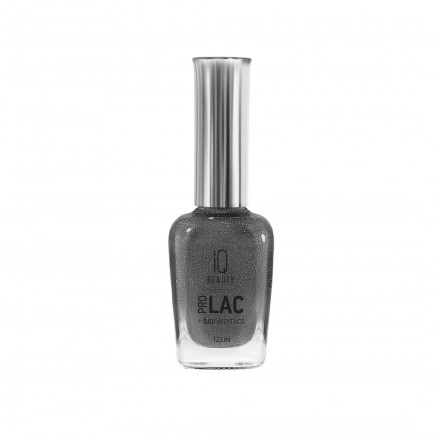 IQ BEAUTY   Лак для ногтей с биокерамикой с шиммером   12,5мл   Prolac DAZZLING GRAPHITE   #121 оптом