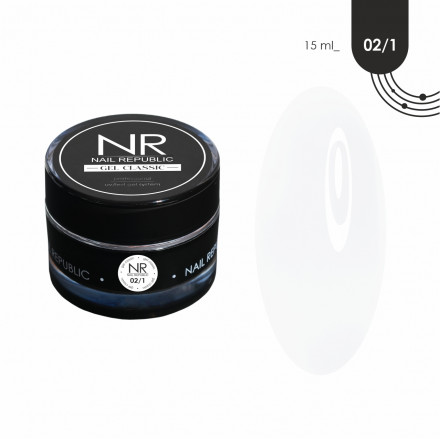 NAIL REPUBLIC   Гель  для моделирования жидкий   Gel   CLASSIC   #02/1   15г оптом