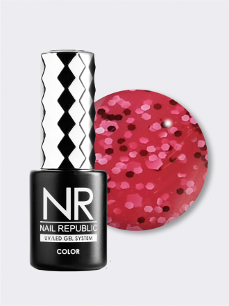 NAIL REPUBLIC   Гель-лак с вкраплениями   10мл   Stone Crumb   #709 оптом