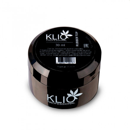 KLIO  Топ каучуковый с л/с  Top  RUBBER   30г  (широкая банка) оптом