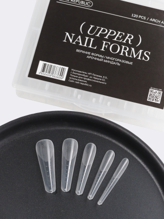 NAIL REPUBLIC   МИНДАЛЬ АРОЧНЫЙ   120шт   Верхние формы оптом