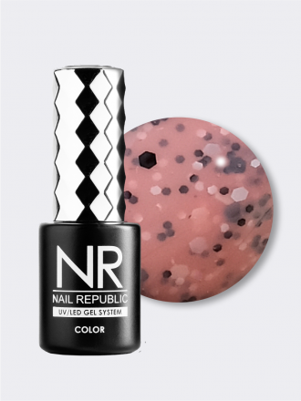 NAIL REPUBLIC   Гель-лак с вкраплениями   10мл   Stone Crumb   #710 оптом