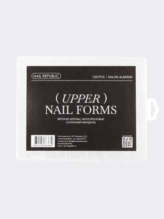 NAIL REPUBLIC   МИНДАЛЬ САЛОННЫЙ   120шт   Верхние формы оптом