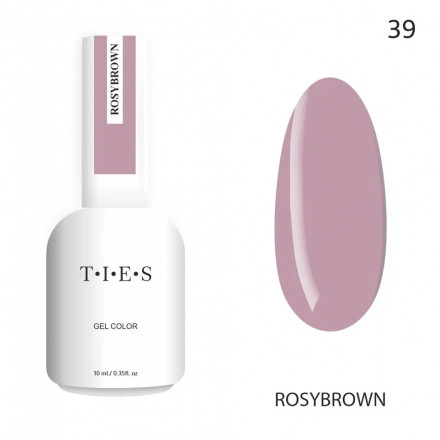 TIES   Гель-лак  10мл  ROSEBROWN   #039 оптом