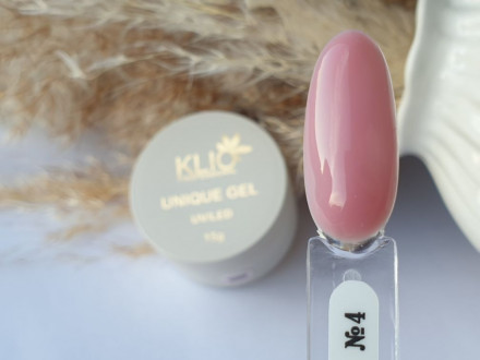 KLIO   Гель для моделирования Unique gel   №04  ROSE BROWN   30г оптом