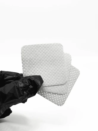 NAIL ART   Салфетки ПЕРФОРИРОВАННЫЕ мягкие 5,5*4,5см   200шт оптом