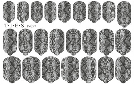 TIES   Пленка для маникюра   P-057 оптом