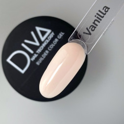 DIVA   Гель для моделирования  30мл  Builder gel   VANILLA   (СНЯТО)
