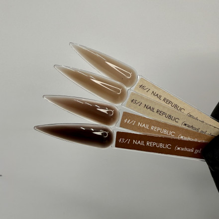 NAIL REPUBLIC   Gel CARAMEL   #44/1   15г   Гель для моделирования жидкий оптом