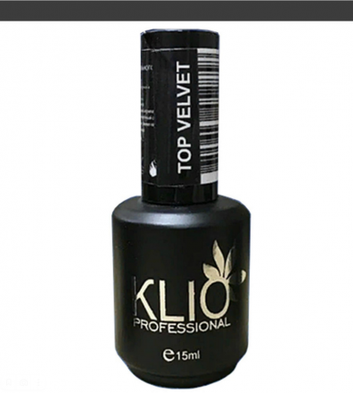 KLIO  Матовый топ  с л/с  Top VELVET  15мл оптом