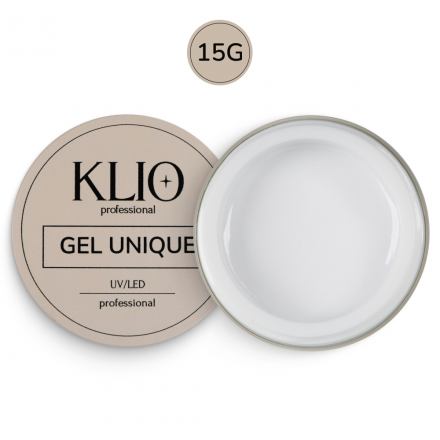 KLIO   Гель для моделирования Unique gel   №03  WHITE GLOW   15г оптом
